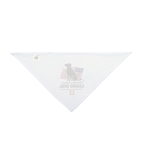 Guard Dog Pet Bandana – Military Family Design with American Flag