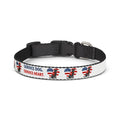 Service Dog Clip-On Collar — Patriotic "Service Dog. Service Heart." Design