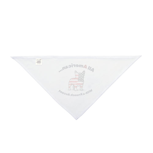 Copy of All American French Bulldog Pet Bandana | Patriotic Flag Design
