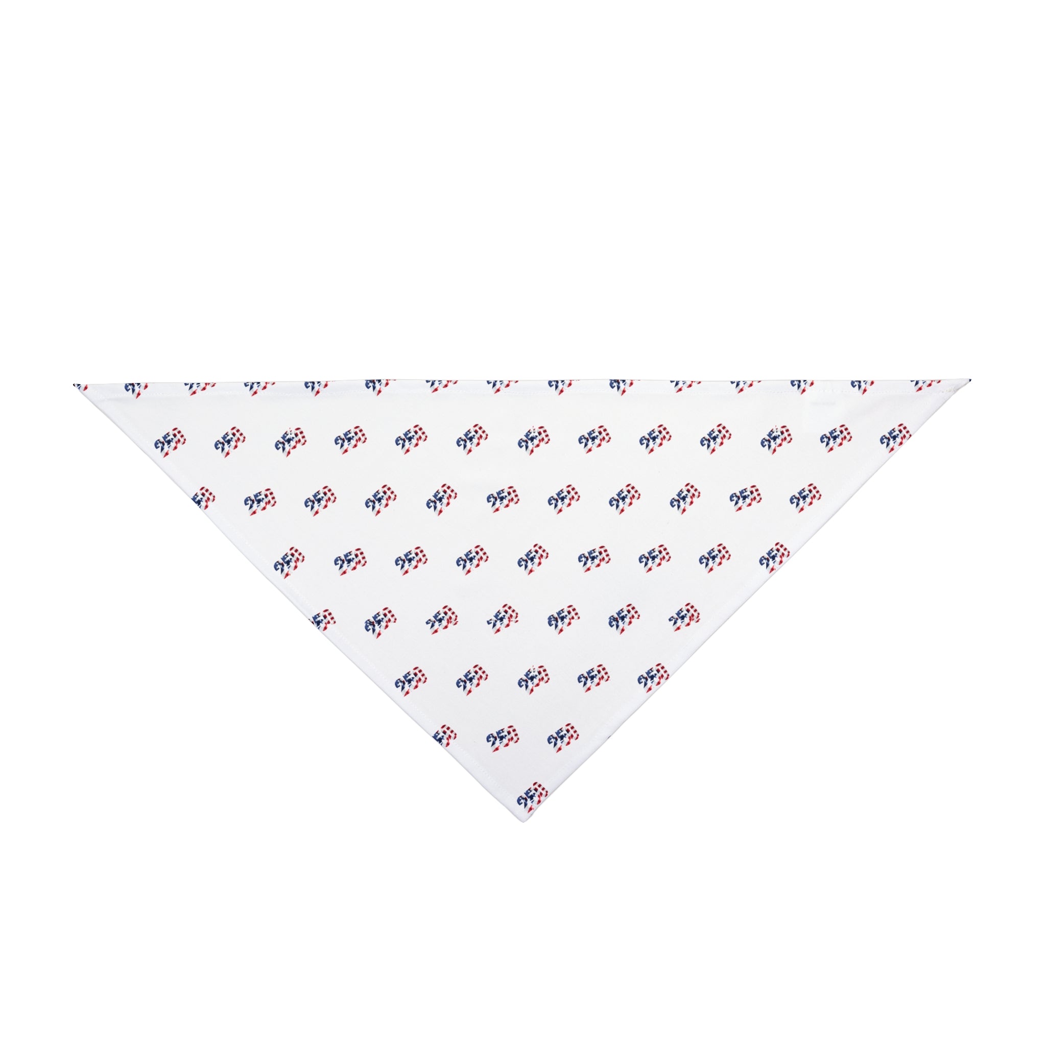 Patriotic 250 Print Pet Bandana — USA Flag Dog & Cat Scarf for Semiquincentennial