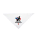 Guard Dog Pet Bandana – Military Family Design with American Flag